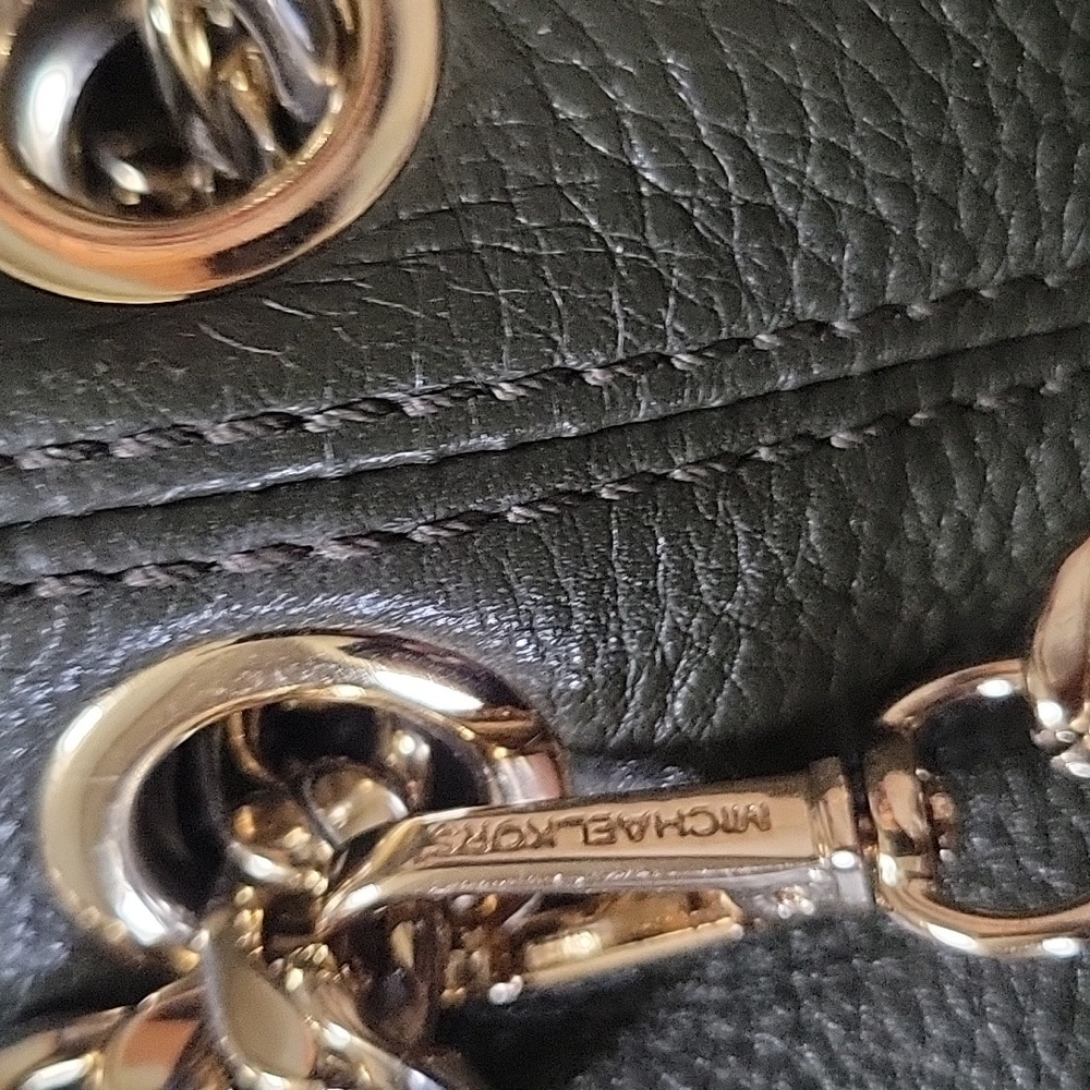 MICHAEL Michael Kors Green Leather Chain Bag - Picture 12 of 12